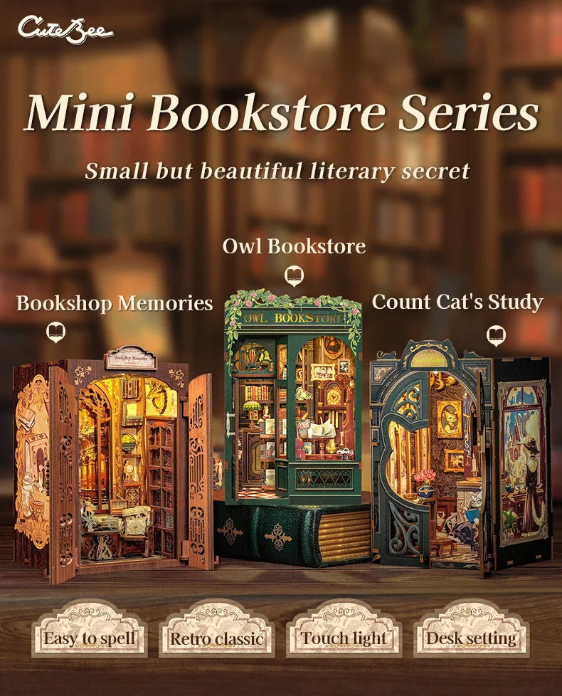 LuminaNook – The Enchanted Bookstore Kit