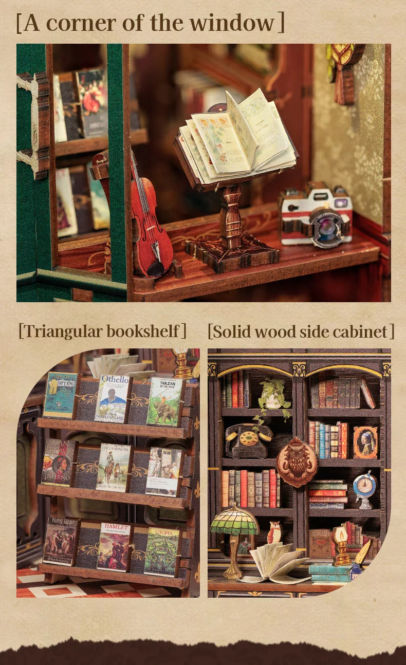 LuminaNook – The Enchanted Bookstore Kit